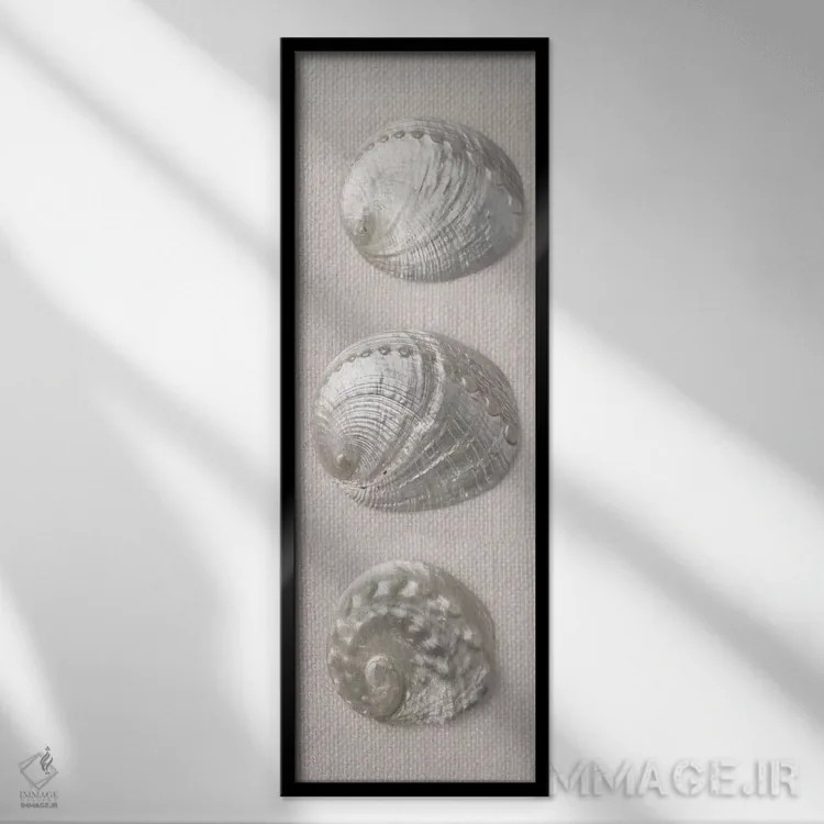 تابلو اپالسنت اول (محو درخشان) اثر آصاف فرانک - نمای قابدار مشکی