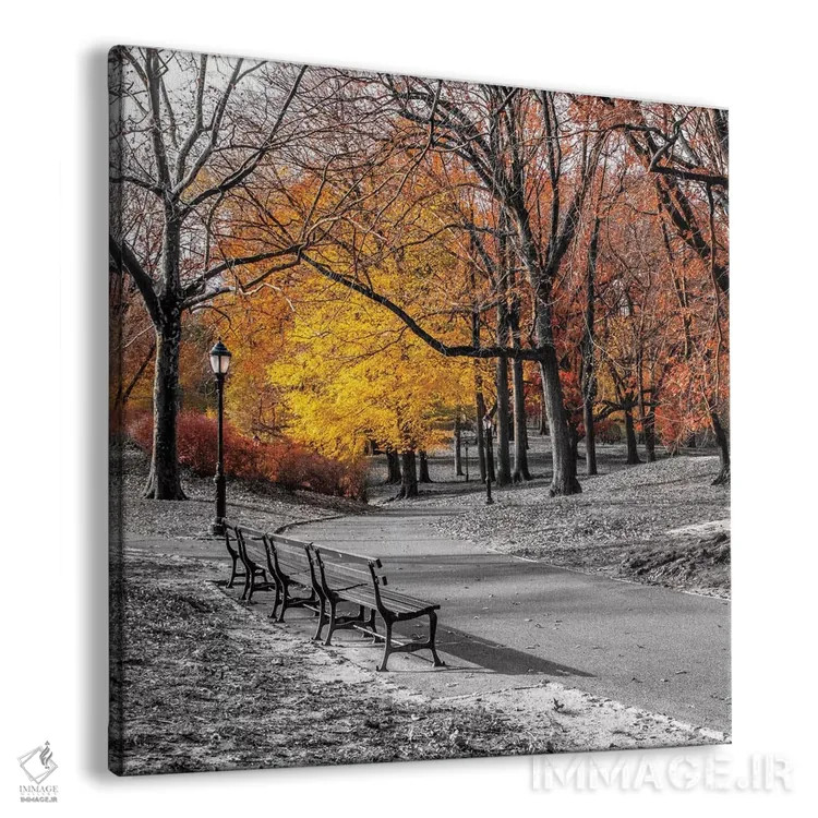 تابلو پارک زیبا اول اثر آصاف فرانک - نمای پرسپکتیو محصول