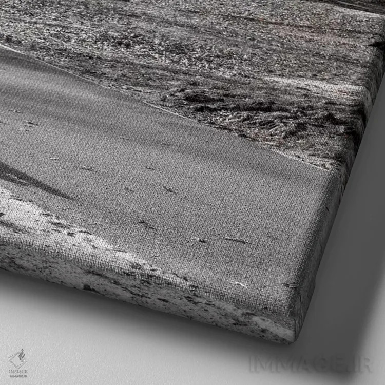 تابلو پارک زیبا اول اثر آصاف فرانک - نمای نزدیک بافت بوم