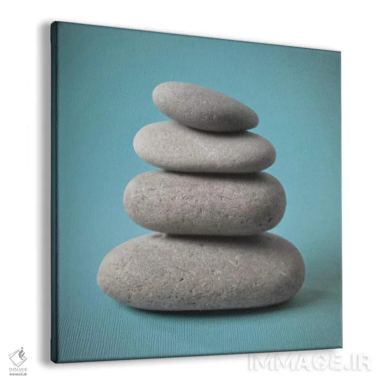 تابلو هنر سنگی دوم اثر آصاف فرانک - نمای پرسپکتیو محصول