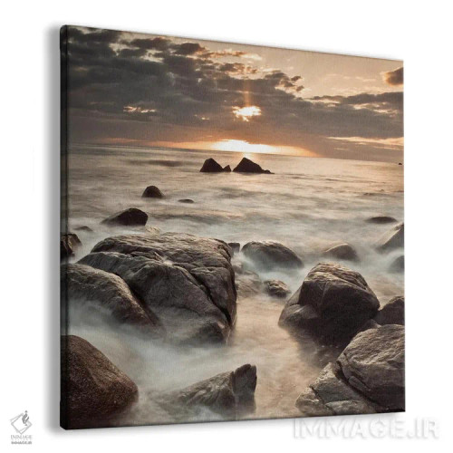 تابلو طلوع نیمهشب اثر آصاف فرانک - نمای پرسپکتیو محصول