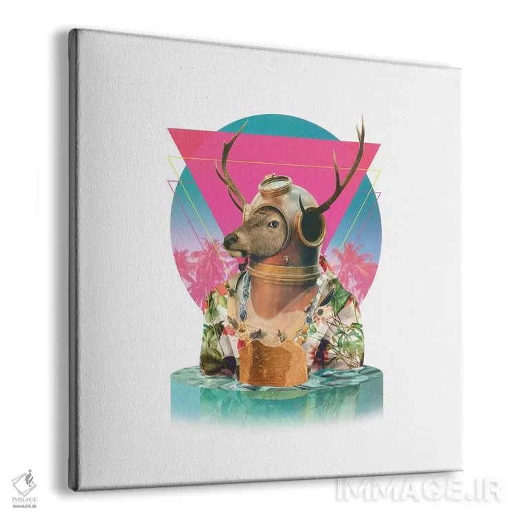 تابلو حال و هوای تابستانی اثر علی گولچ - نمای پرسپکتیو محصول