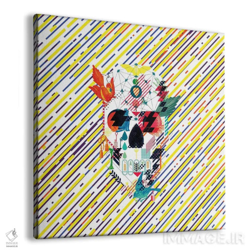 تابلو ال نووو کل، مربع (نسخه مربعی اثر ال نووو کل) اثر علی گولچ - نمای پرسپکتیو محصول