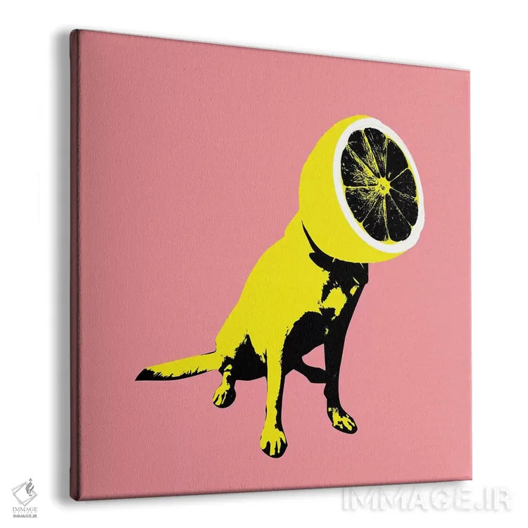 تابلو لیمو، مربع اثر علی گولچ - نمای پرسپکتیو محصول