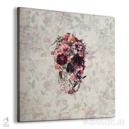 تابلو جمجمه جدید، مربع اثر علی گولچ - نمای پرسپکتیو محصول