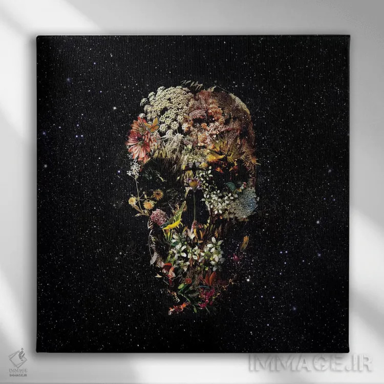 تابلو ازمیر، مربع اثر علی گولچ - نمای روبهرو روی دیوار