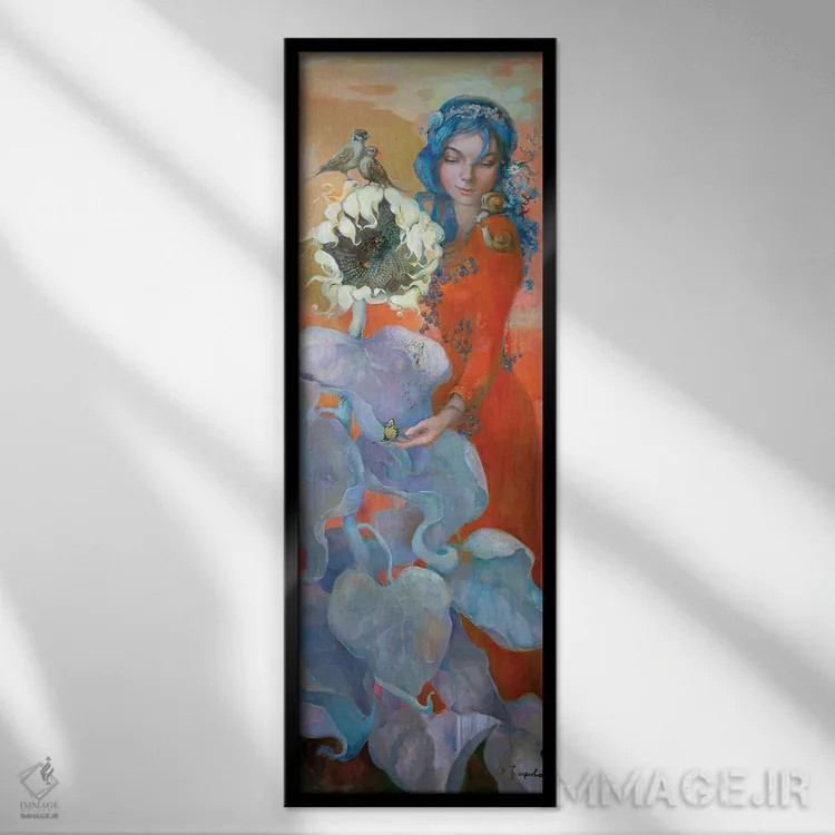 تابلو طعم اثر آناستاسیا گریگوریوا - نمای قابدار مشکی