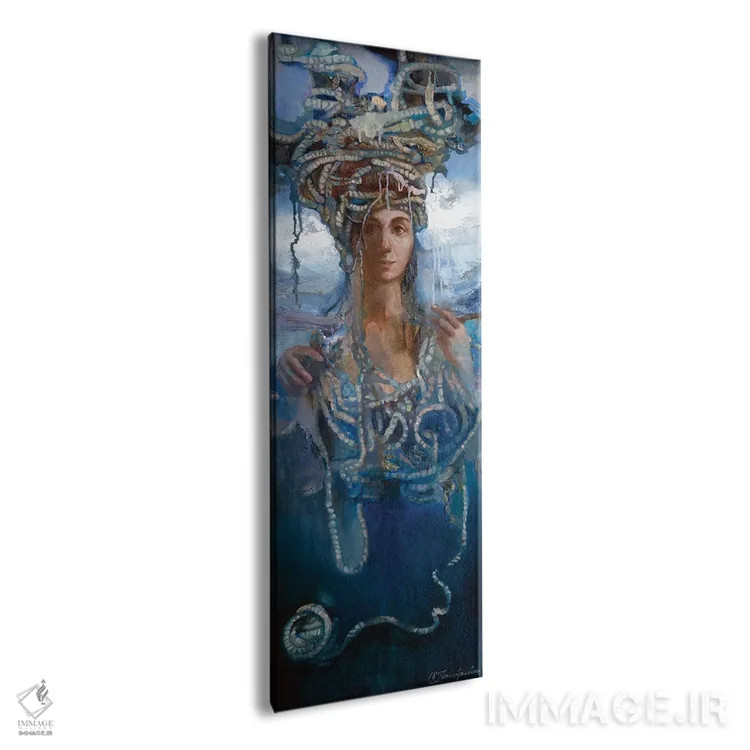 تابلو درهمتنیدگی I اثر آناستاسیا گریگوریوا - نمای پرسپکتیو محصول