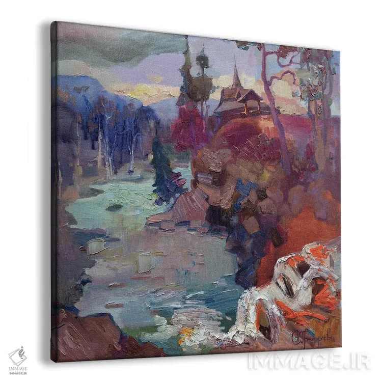 تابلو پیش از زمستان اثر آناستاسیا گریگوریوا - نمای پرسپکتیو محصول