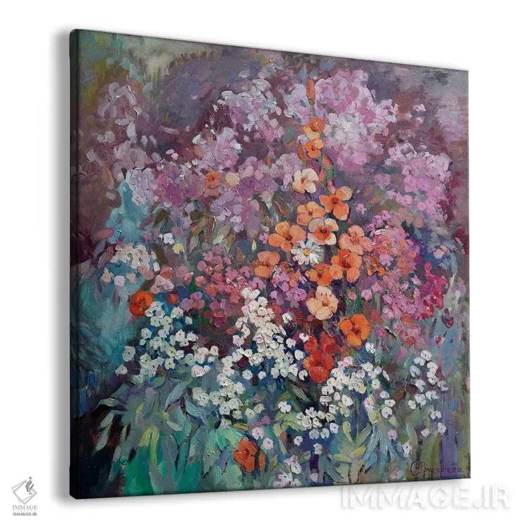 تابلو گلها اثر آناستاسیا گریگوریوا - نمای پرسپکتیو محصول