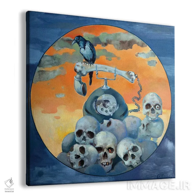 تابلو تفریح بازنشستگی (یا جشن بازنشستگان) اثر آناستاسیا گریگوریوا - نمای پرسپکتیو محصول