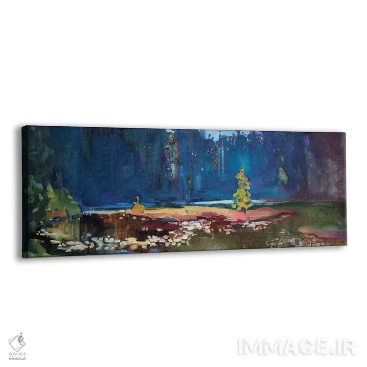 تابلو دریاچه عشق اثر آناستاسیا گریگوریوا - نمای پرسپکتیو محصول