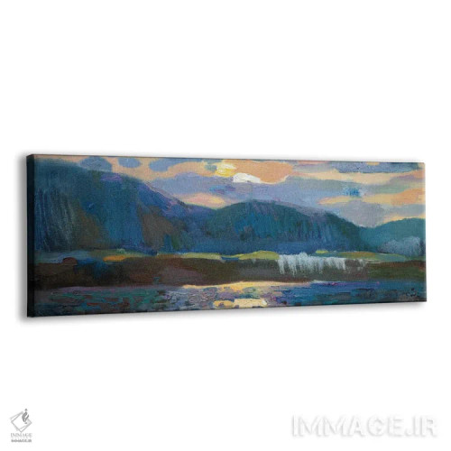 تابلو طلوع آفتاب اثر آناستاسیا گریگوریوا - نمای پرسپکتیو محصول