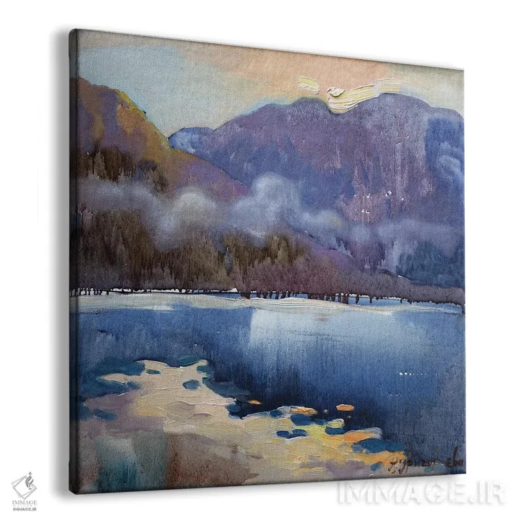 تابلو مه سحر اثر آناستاسیا گریگوریوا - نمای پرسپکتیو محصول