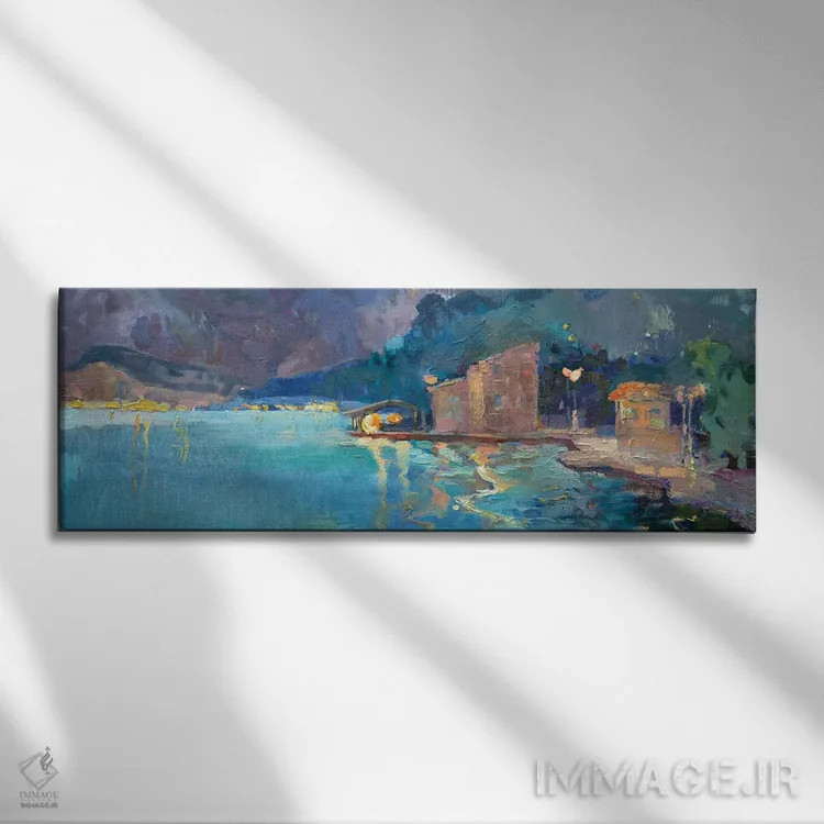 تابلو خلیج اثر آناستاسیا گریگوریوا - نمای روبهرو روی دیوار