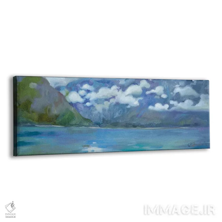 تابلو زیر ابرها اثر آناستاسیا گریگوریوا - نمای پرسپکتیو محصول
