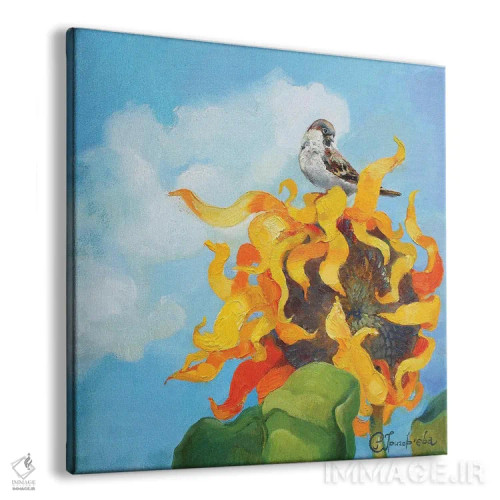 تابلو و من تنها نیستم اثر آناستاسیا گریگوریوا - نمای پرسپکتیو محصول