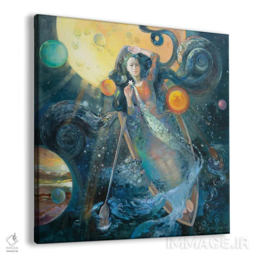 تابلو در مسیر کهکشان راه شیری اثر آناستاسیا گریگوریوا - نمای پرسپکتیو محصول