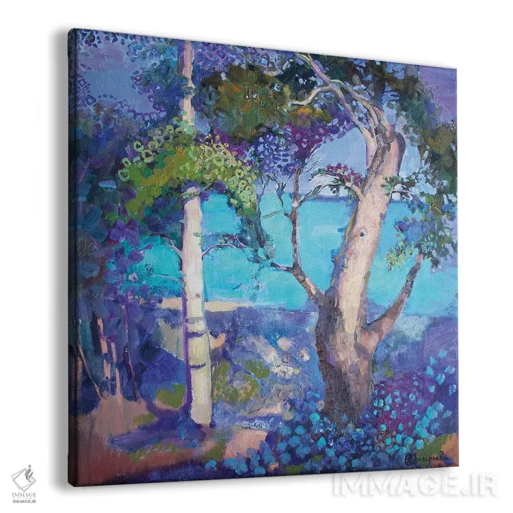 تابلو زوج اثر آناستاسیا گریگوریوا - نمای پرسپکتیو محصول