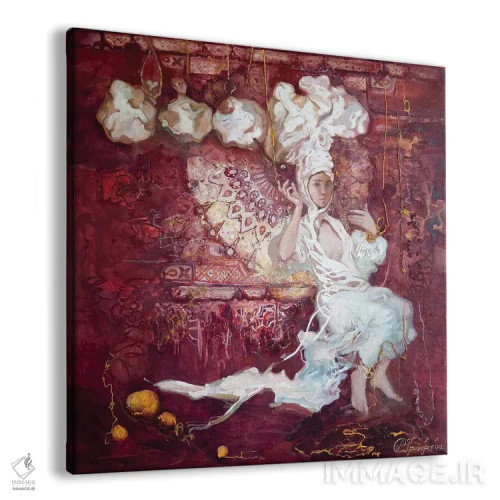 تابلو عروسک خیمهشببازی اثر آناستاسیا گریگوریوا - نمای پرسپکتیو محصول