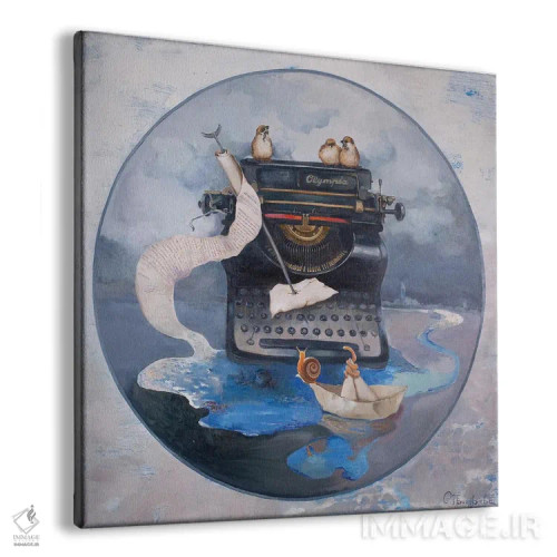 تابلو نامه رسمی اثر آناستاسیا گریگوریوا - نمای پرسپکتیو محصول