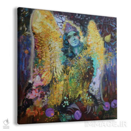 تابلو آلکونُست (پرنده اسطورهای روسی) اثر آناستاسیا گریگوریوا - نمای پرسپکتیو محصول