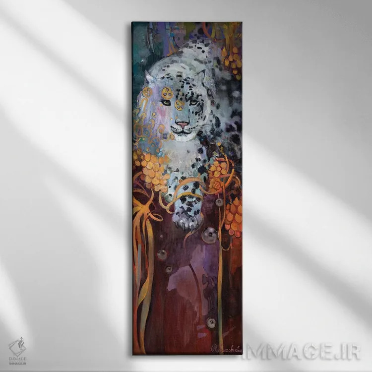 تابلو قمار اثر آناستاسیا گریگوریوا - نمای روبهرو روی دیوار