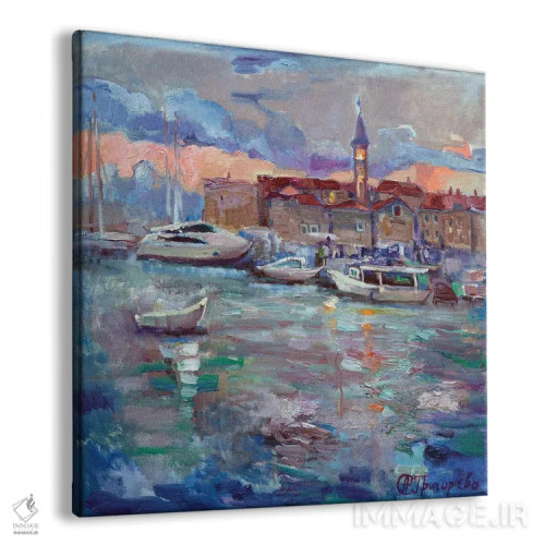 تابلو نمای دریای بودوا اثر آناستاسیا گریگوریوا - نمای پرسپکتیو محصول