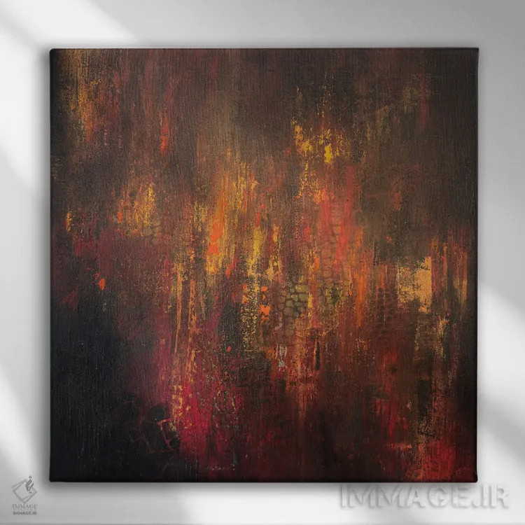 تابلو رویاهای سوزان اثر آنی جندرو - نمای روبهرو روی دیوار