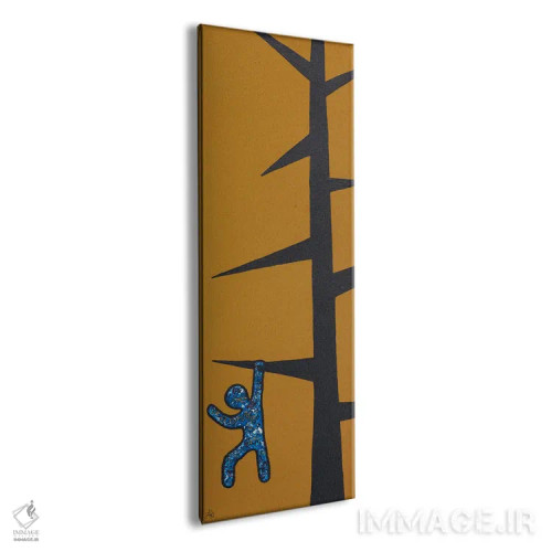 تابلو صعود در نردبان شرکتی (موفقیت شغلی) اثر آموغ کاتیایان - نمای پرسپکتیو محصول