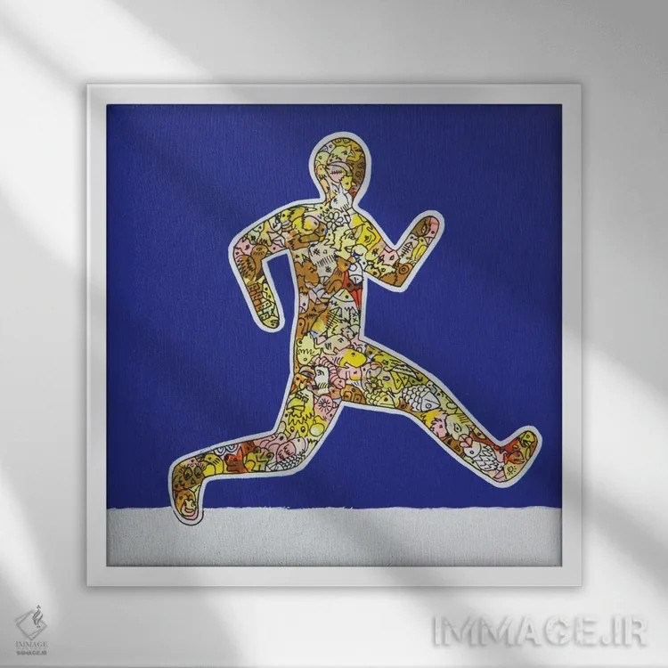 تابلو اجرا، پرده ۴ اثر آموغ کاتیایان - نمای قابدار سفید