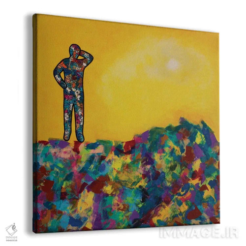 تابلو گمشده در بیابان اثر آموغ کاتیایان - نمای پرسپکتیو محصول