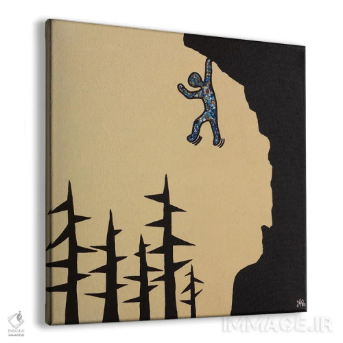 تابلو کلیفهنگر، پرده ۱ (پایان معلق) اثر آموغ کاتیایان - نمای پرسپکتیو محصول