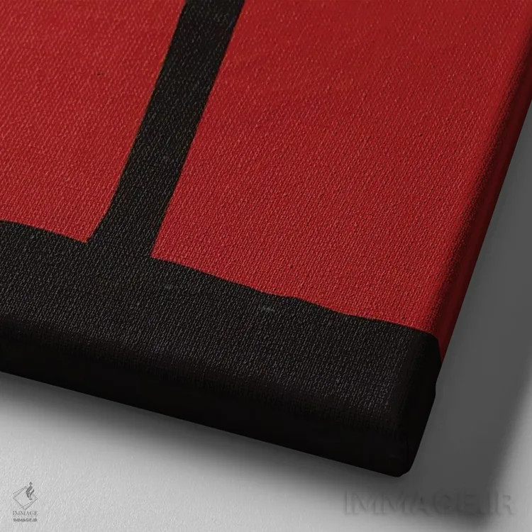 تابلو این منم، پرده ۲۷ اثر آموغ کاتیایان - نمای نزدیک بافت بوم