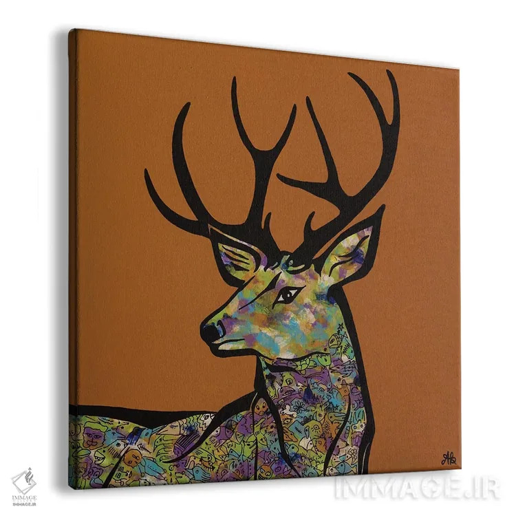 تابلو باشکوه اثر آموغ کاتیایان - نمای پرسپکتیو محصول