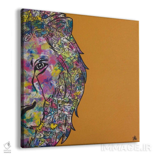 تابلو پادشاه اثر آموغ کاتیایان - نمای پرسپکتیو محصول