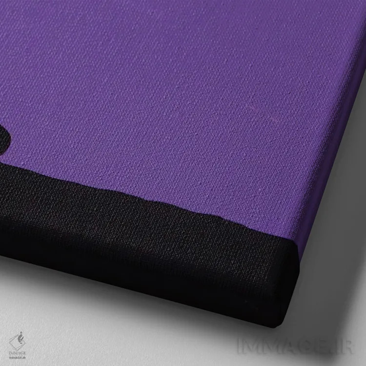 تابلو شکلگیری، پرده ۳ اثر آموغ کاتیایان - نمای نزدیک بافت بوم