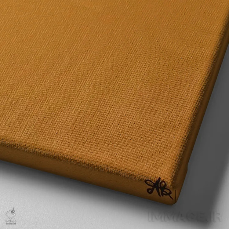 تابلو پادشاه اثر آموغ کاتیایان - نمای نزدیک بافت بوم