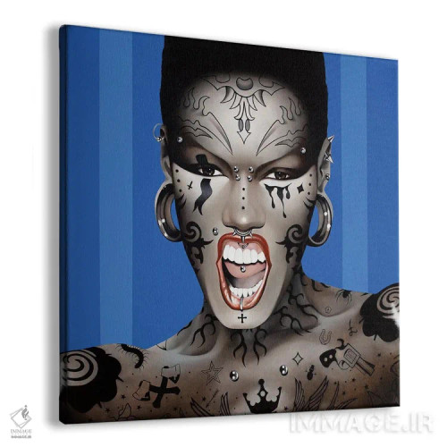 تابلو آآآخ!!! اثر آلن ماگالون - نمای پرسپکتیو محصول