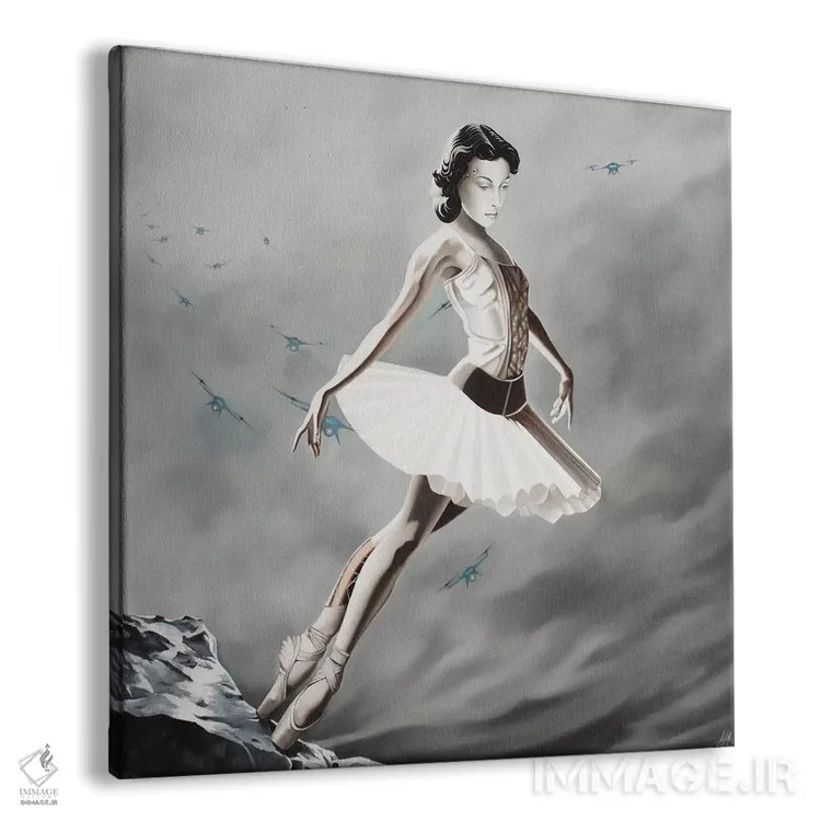 تابلو بر باد رفته (اثر معروف) اثر آلن ماگالون - نمای پرسپکتیو محصول