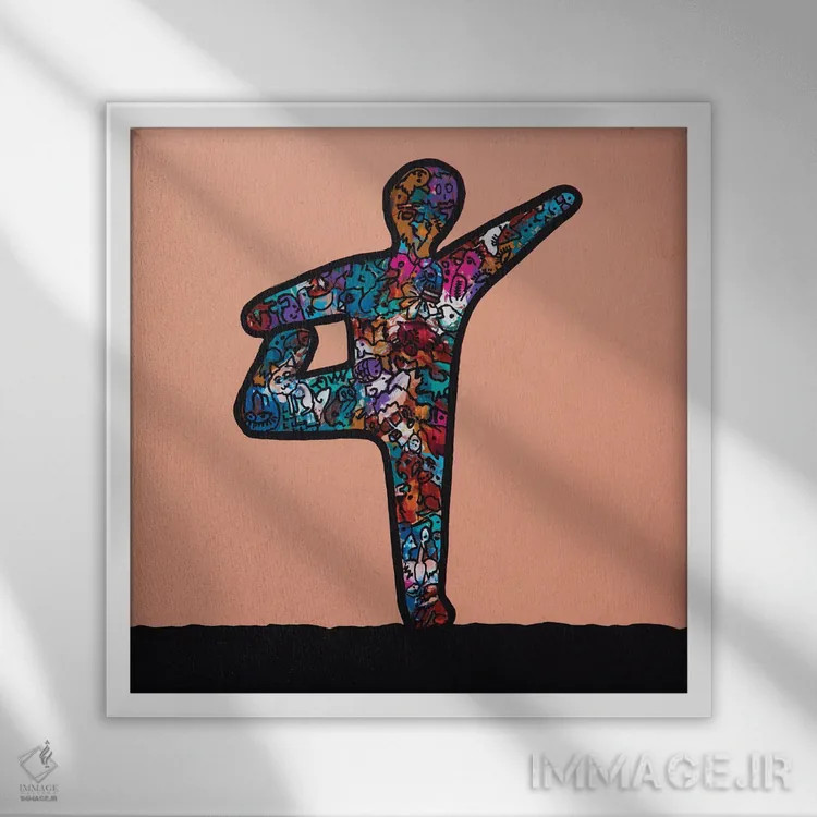 تابلو این منم، پرده ۱۴ اثر آموغ کاتیایان - نمای قابدار سفید