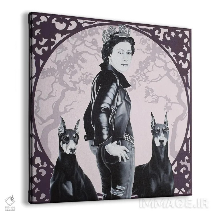 تابلو باغ هنگکنگ اثر آلن ماگالون - نمای پرسپکتیو محصول