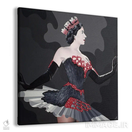 تابلو رقص اثر آلن ماگالون - نمای پرسپکتیو محصول