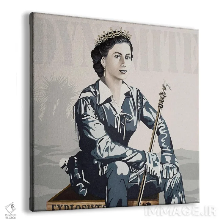 تابلو باورامیت اثر آلن ماگالون - نمای پرسپکتیو محصول