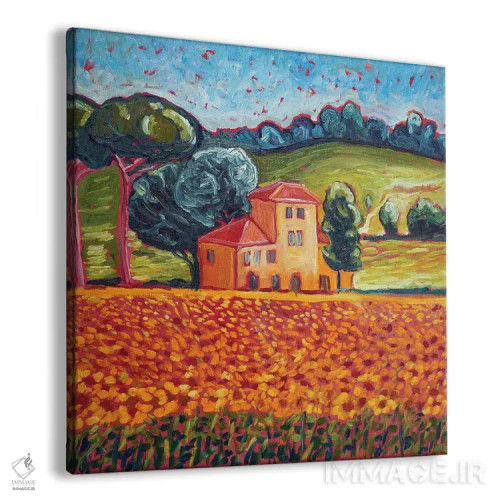 تابلو توسکانی زیبا اثر آنتئو گرمی - نمای پرسپکتیو محصول