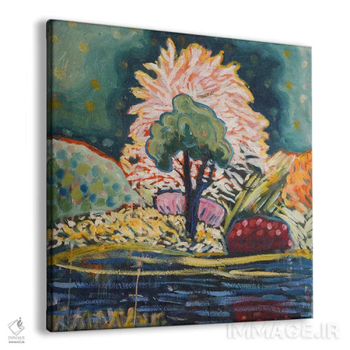 تابلو باغ رؤیایی چهارم اثر آنتئو گرمی - نمای پرسپکتیو محصول