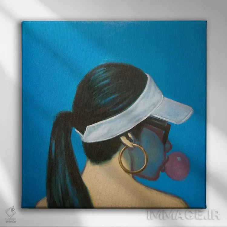 تابلو شکافی میان ابرها اثر الکساندر گراهوفسکی - نمای روبهرو روی دیوار