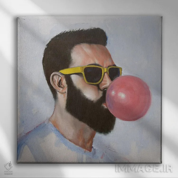 تابلو هنگام دزدی گیر افتادن اثر الکساندر گراهوفسکی - نمای روبهرو روی دیوار