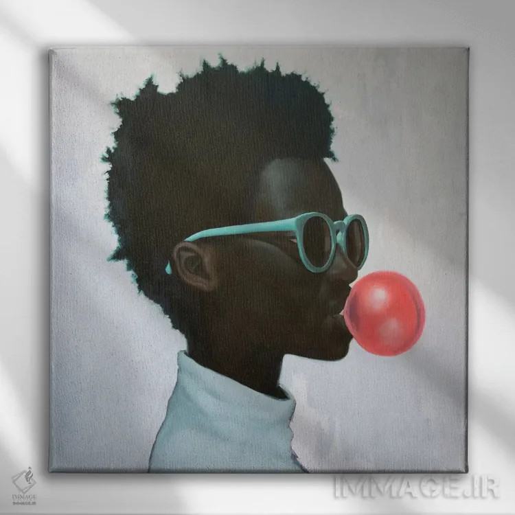 تابلو سال نوری چقدر فاصله دارد؟ اثر الکساندر گراهوفسکی - نمای روبهرو روی دیوار