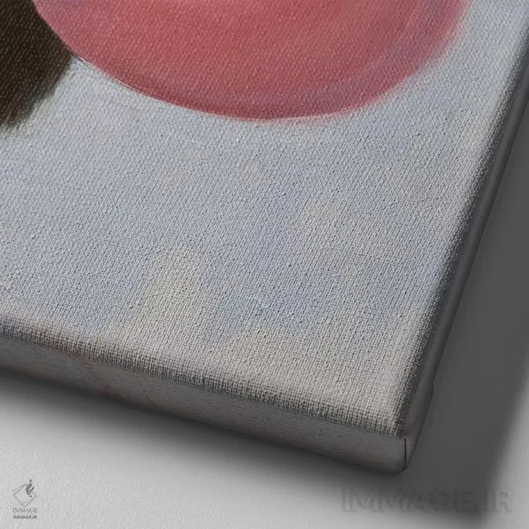 تابلو هنگام دزدی گیر افتادن اثر الکساندر گراهوفسکی - نمای نزدیک بافت بوم